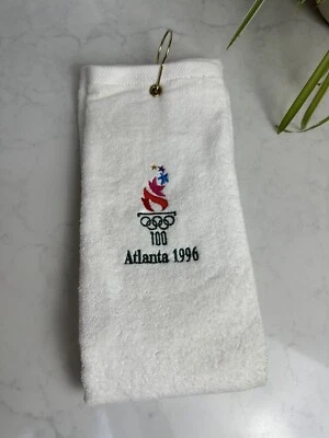 Toalla de golf de colección de los Juegos Olímpicos de Atlanta 1996 Foto 1 de 4