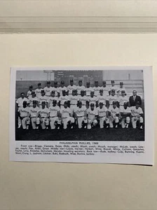 Philadelphia Phillies Jim Bunning 1966 Baseball Publication Team 5X7 Picture - Picture 1 of 1