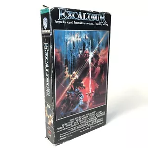 Excalibur The Movie - VHS 1981 - Patrick Stewart / Liam Neeson - Tested Working - Picture 1 of 3