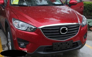 Front Engine Protector Molding Cover Trim for Mazda CX-5 2013-2016 Chrome ABS - Picture 1 of 3