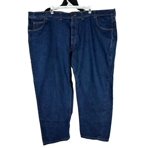 Key Men's Denim Jeans W52 X L30 Classic Fit 100% Cotton - Picture 1 of 5