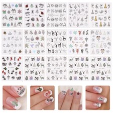 15PCS Nail Stickers High Quality Prime Durable Sturdy Nail Stickers for Xmas