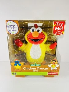 Fisher Price Sesame Street Talking/Dancing Chicken Dancer Elmo 2003 New in Box - Picture 1 of 12