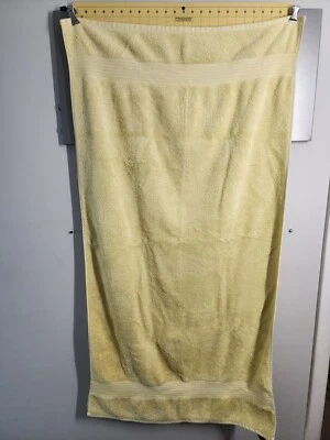 复古 Ralph Lauren 浴巾纯色非常浅绿色 28 英寸 X 50 — 第 1/4 张图片