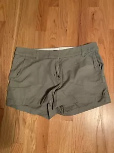 J. Crew 3" Inch Chino Shorts Khaki - Size 8 - Picture 1 of 4