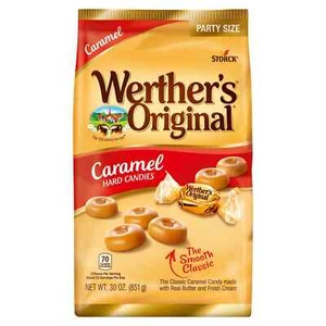 Werther's Original Hartkaramell Süßigkeiten, 30 Oz FRISCH Kostenloser Versand - Bild 1 von 7