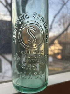 Vintage Simpson Spring Co. Soda So. Easton Massachusetts Sodaflasche - Bild 1 von 7