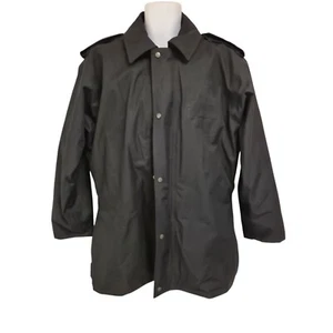 Ex Police Black Goretex Jacket 3/4 Length with Liner Coat Security Lightweight - Picture 1 of 8