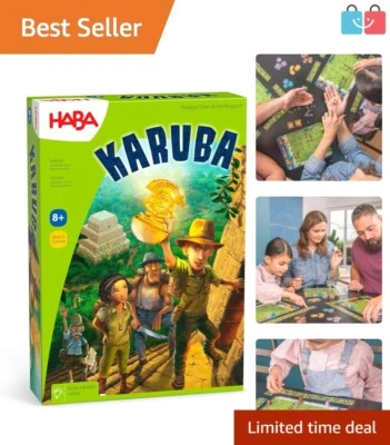 Karuba Strategy Game - Premium Jungle Adventure Puzzle for Family Gatherings - Image 1 of 4