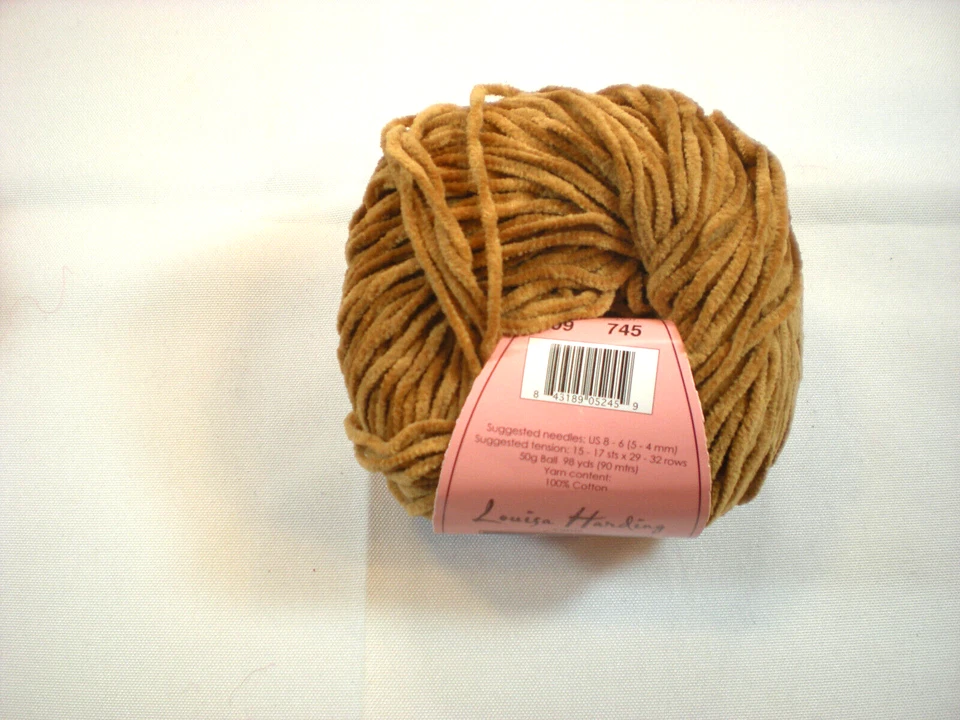 Louisa Harding NERISSA Yarn in Gold #009 Lot of 1 Skein - Image 1 of 1
