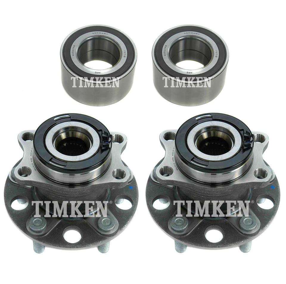 Kit de montaje de buje de cojinete de rueda delantera y trasera Timken para Jeep Compass Patriot 4x4 Foto 1 de 1