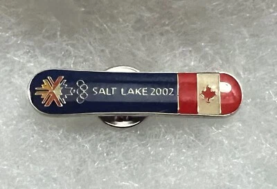 2002年盐湖城冬季奥运会滑雪板别针加拿大 — 第 1/2 张图片