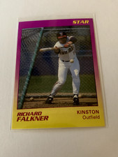 RICHARD FALKNER 1990 Star Kinston Indians PWE SHIP EXNM