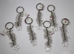 ATOP 7x STAR charm dangle keyring Keychain key ring chain Claire's - Picture 1 of 9