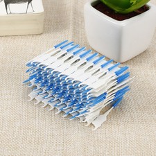 Dual Toothpick Oral 120 Pcs Interdental Cleaner Teeth Floss Dental Gum Brush pm1