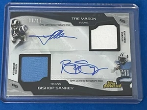 2014 Topps Finest Rookie Auto Patch Tre Mason Sankey #DADR-TM 1/10 Rc Autogramm - Bild 1 von 6