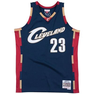 Mens Mitchell & Ness NBA Swingman Alternate Jersey Cavaliers Lebron James 2008 - Image 1 of 2
