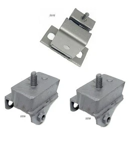 3 PCS Motor & Trans Mount Kit for Plymouth Barracuda with 383 Engine 1967-1971 - Picture 1 of 3