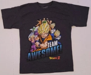 Dragon Ball Z Team Awesome Short Sleeve Shirt Youth Size Xl - Picture 1 of 4