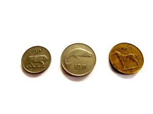 3 Irish decimal coins - Picture 1 of 2