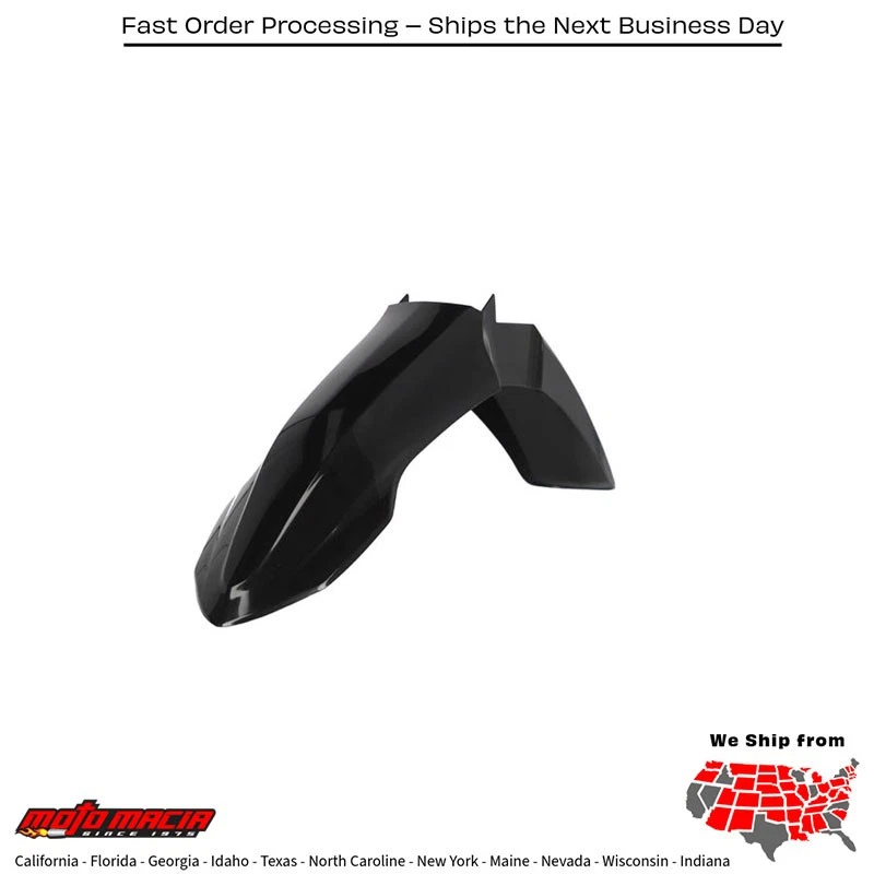 GUARDABARROS DELANTERO NEGRO YAMAHA YZ450F 2023-2024 YAMAHA YZ250F 2024-2024 yamaha Foto 1 de 1