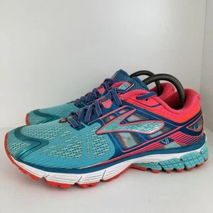 Brooks Ravenna 6 Womens Size US 9.5 Blue Pink Shoes Sneakers Runners Trainers - Picture 1 of 10