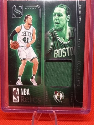 2024-25 Panini Silhouette Kelly Olynyk NBA Relics Game Used Jersey Celtics - Image 1 of 4
