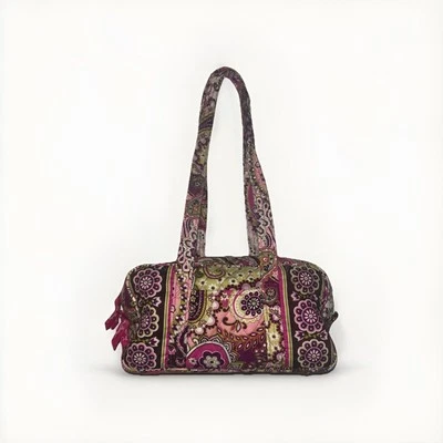 Небольшая спортивная сумка Vera Bradley с принтом Very Berry Paisley 11x6x5 - Изображение 1 из 4