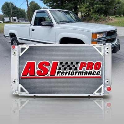 For 1988-2000 98 Chevrolet GMC C/K 2500 /3500 Pickup 7.4L 454  V8 3 Row Radiator - Image 1 of 4