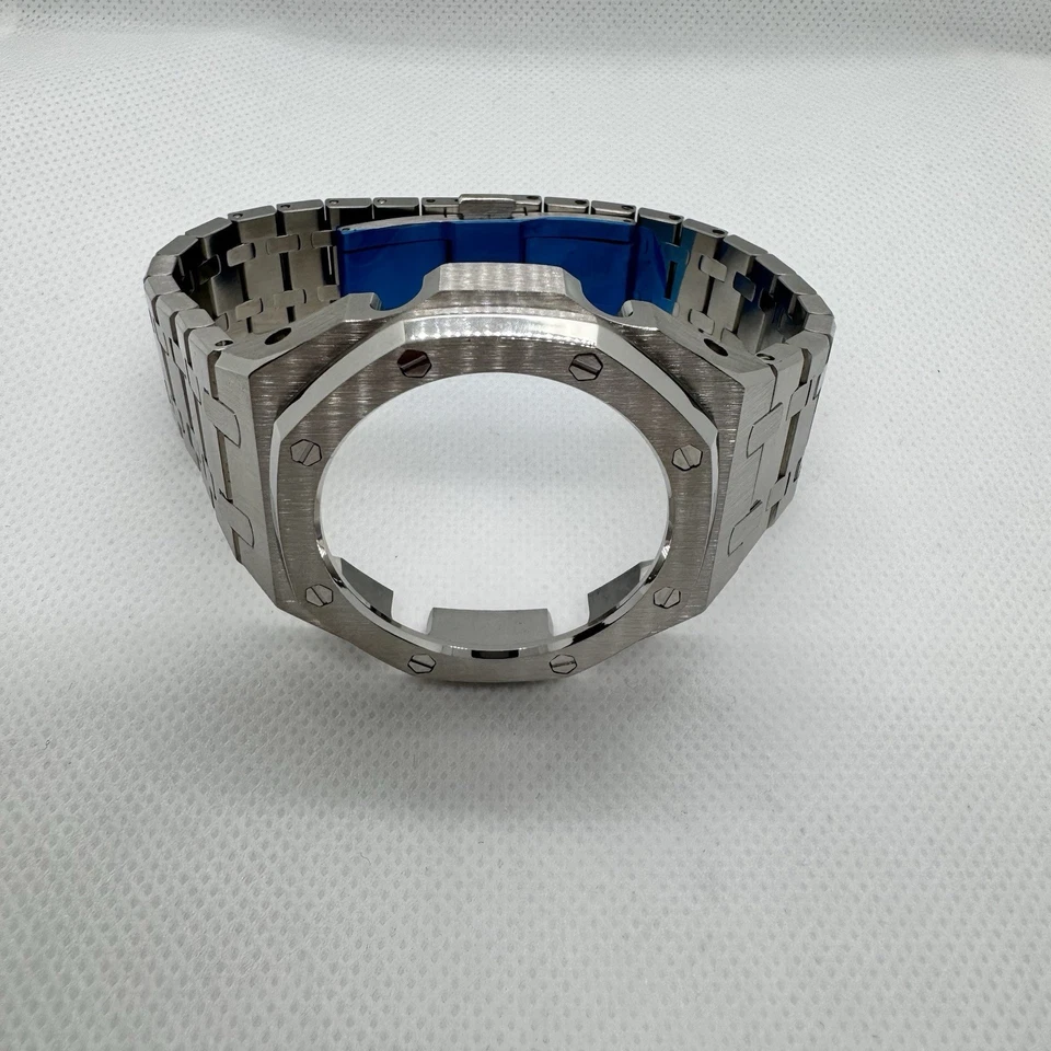 Casio G-Shock GA-2100 (Casioak) Mod Kit - Estuche + Actualización de Banda - Acero Inoxidable Foto 1 de 4