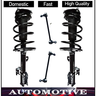 Front Struts W/Sway Bar for 2007 2008 2009 2010 Toyota Sienna 2WD/4X4 8 Seats - Image 1 of 2