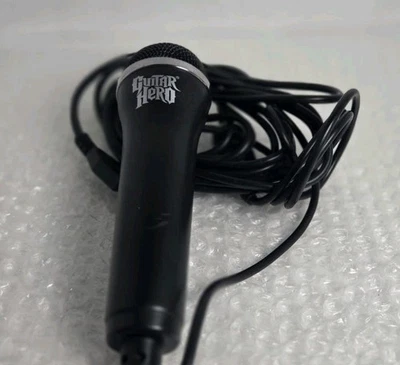 Genuíno Guitar Hero microfone USB Xbox PS3 Wii modelo #96203 Red Octane teste OEM - Imagem 1 de 3