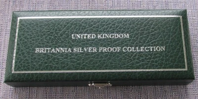 2005 SILVER PROOF BRITANNIA 4 COIN COLLECTION - COMPLETE - 2360 sets - Image 1 of 4