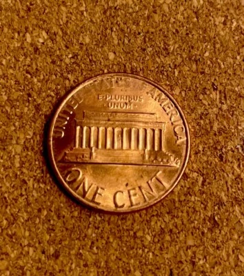 1984 penny error, Worn Die Rare - Image 1 of 2