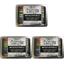 Tim Holtz Distress Watercolor Pencils, Your Choice, 12 pencils per Set