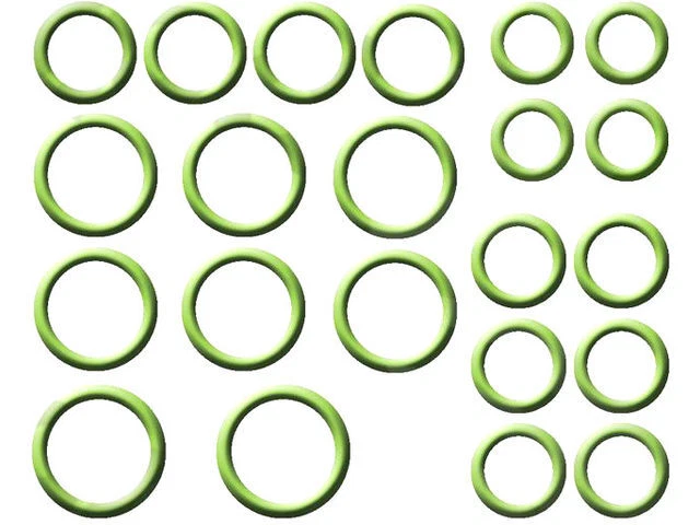 GPD 14JQ32Y A/C System O-Ring and Gasket Kit Fits 1978-1990 Jeep Wagoneer - Image 1 of 1