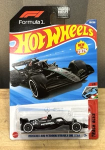 2025 Hot Wheels Mercedes-AMG Petronas Formula 1 One Team Mainline w/ PROTECTOR - Picture 1 of 4