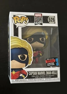 Funko Pop! Marvel 80 Years: Capt. Marvel (Mar-Vell) #526, 2019 Fall Con *Vaulted - Picture 1 of 6