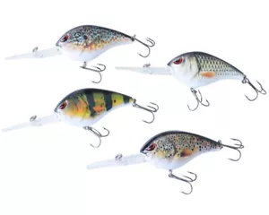 ✅ELBFANG Hecht Wobbler tieflaufend 4-6 Meter Kunstköder Angelset Crankbaits - Bild 1 von 2
