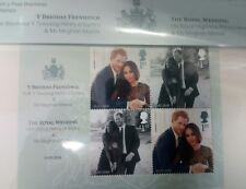 Prince Harry and Meghan Markle Royal mail Wedding Stamps UK Presentation Pack