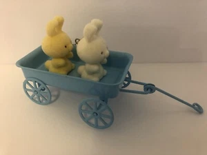 AVON Gift Collection The Spring Bunny Collection - Bunnies In Wagon NEW - Picture 1 of 7