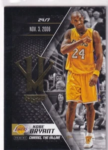 2015-16 Panini Kobe Herovillain NBA No. 12 Kobe Bryant 24/7 - Bild 1 von 2