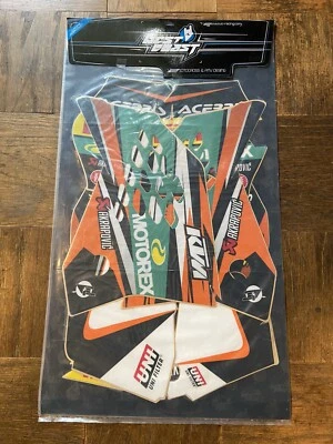 Полный графический набор KTM 200 250 380 400 450 520 Dirtbike - Изображение 1 из 4