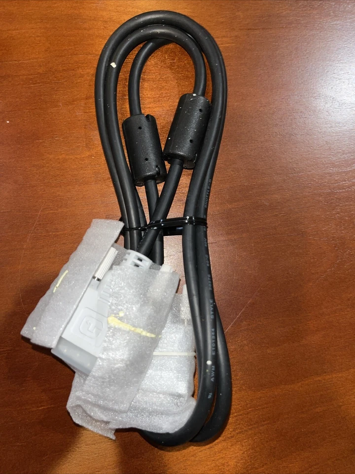 DVI Cable 6 FT, DVI-D to DVI-D (18 + 1 Pin) Single Link Male Cord Brand NEW - Image 1 of 2