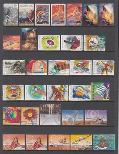 Estampillas australianas.Decimal. Lick & Stick & Peel & Stick. Usado. - Imagen 1 de 1