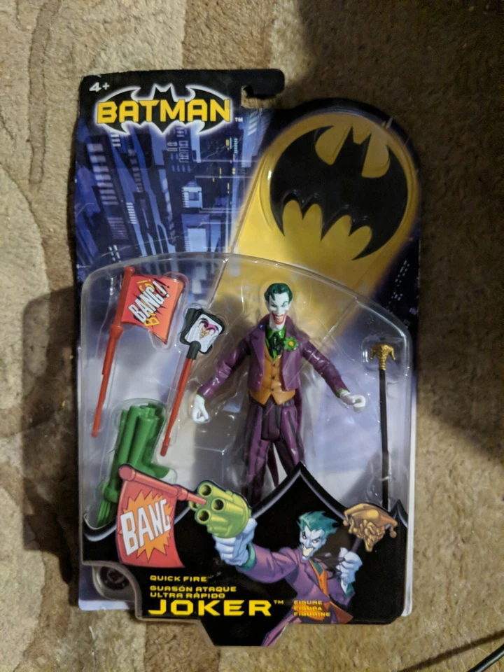 QUICK FIRE JOKER 6 INCH FIGURE MATTEL 2003 DC COMICS Foto 1 de 1