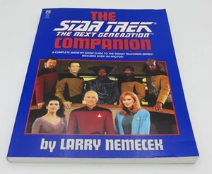 Star Trek The Next Generation Companion by Larry Nemecek 1992 Paperback Book - Picture 1 of 2