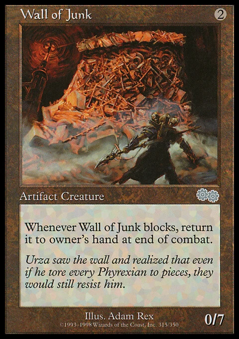 Magic the Gathering MTG Wall of Junk (315) Urza's Saga   MP - Image 1 of 1