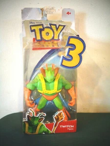 2009 DISNEY TOY STORY 3 POSEABLE FIGURE TWITCH NIP - Picture 1 of 2