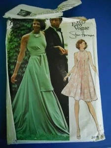 Vogue Nähmuster 2976 Stan Herman Vintage Loungewear Zeltkleid, Größe 12 - Bild 1 von 1